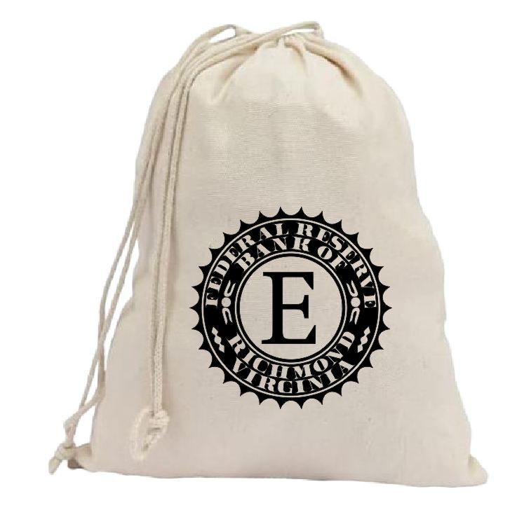 CB20 Federal Reserve of Richmond E Canvas Bag