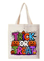 TB12 Canvas Tote Bag Book Bag Baby Bag Trick or Treat