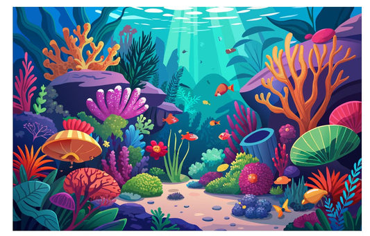 (A251) Coral Wall Art