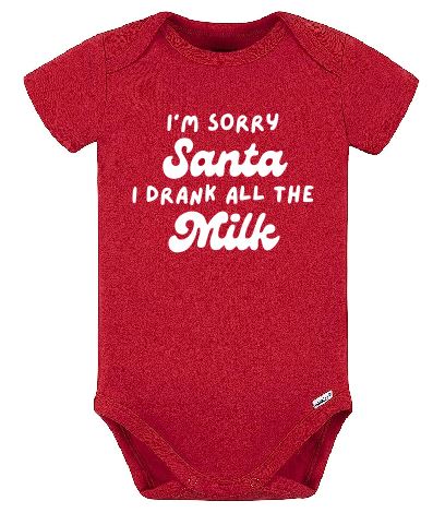 ONE20 Drank All The Milk Onesie