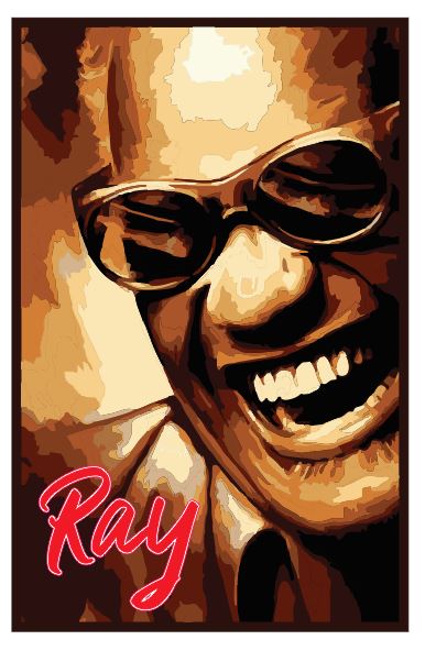 (A178) Ray Charles Wall Art