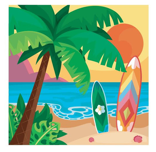 (A092) Surf Wall Art