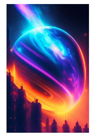 (A070) Out of this world Wall Art