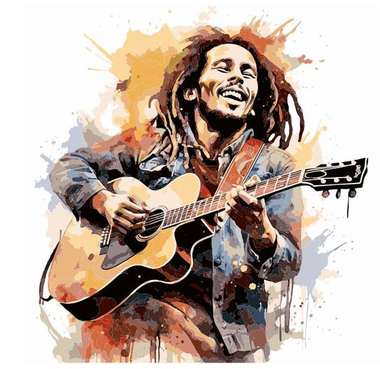 (A088) Bob Marley Wall Art