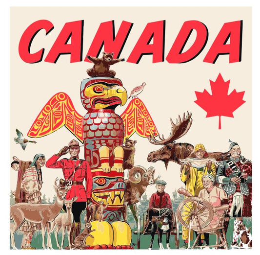 (A102) Canada Wall Art