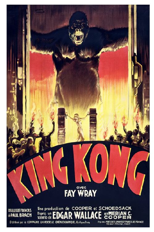 (A182) King Kong Movie Wall Art