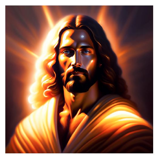 (A080) Jesus Wall Art