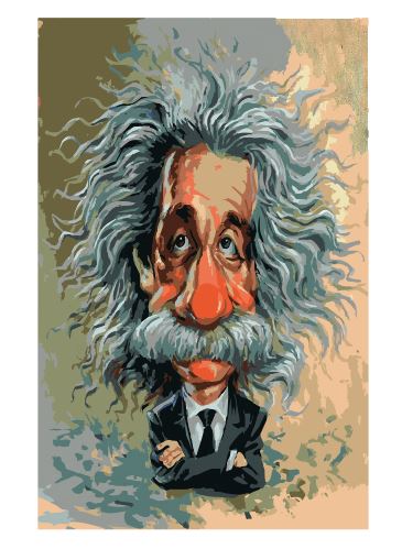 (A176) Albert Einstein Wall Art