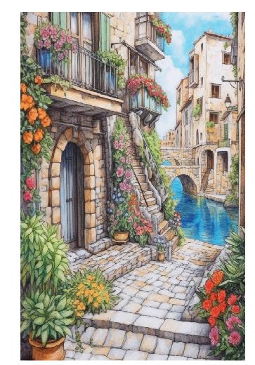 (A189) Townhouse 2 Wall Art