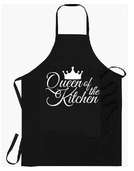 CA04 Queen Of The Kitchen Chef Apron