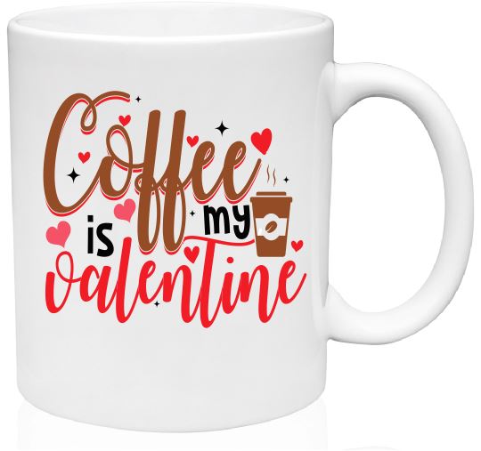 MG60 Coffee Is My Valentine Coffee Mug