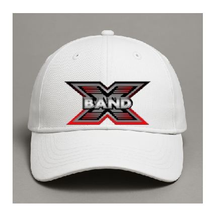 Ball Cap White #1 Band X