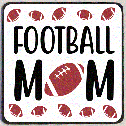 M220 Football Mom Refrigerator Magnet - Iris Fashion Jewelry