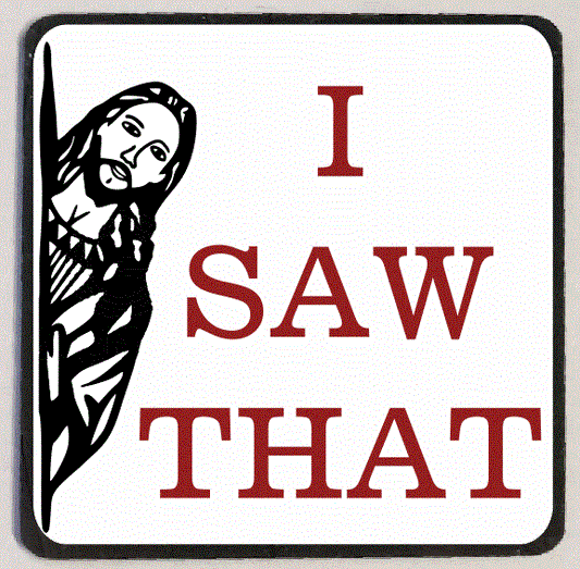 M223 Jesus Saw That Refrigerator Magnet - Iris Fashion Jewelry