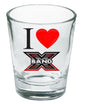 Band X Shot Glass #1