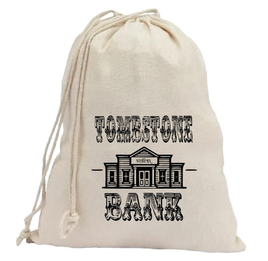 CB01 Tombstone Bank Canvas Bag