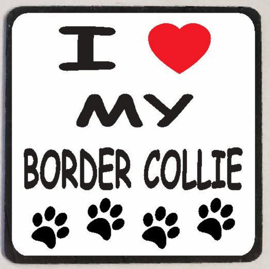 M115 I Love My Border Collie - Iris Fashion Jewelry