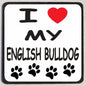 M142 I Love My English Bulldog - Iris Fashion Jewelry