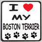 M110 I Love My Boston Terrier - Iris Fashion Jewelry