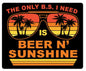 MP07 Beer & Sunshine Mouse Pad