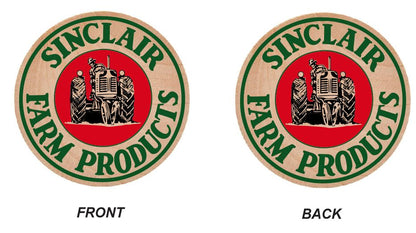 Sinclair Farm Products Wooden Nickel 1.5" Collectible WN13
