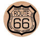 Route 66 Wooden Nickel 1.5" Collectible WN14