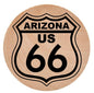 WN28 Route 66 Wooden Nickel 1.5" Collectible Arizona