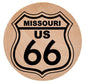 WN29 Route 66 Wooden Nickel 1.5" Collectible Missouri
