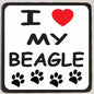 M144 I Love My Beagle - Iris Fashion Jewelry