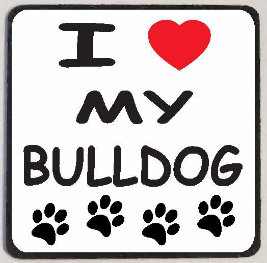 M119 I Love My Bulldog - Iris Fashion Jewelry