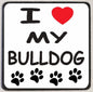 M119 I Love My Bulldog - Iris Fashion Jewelry