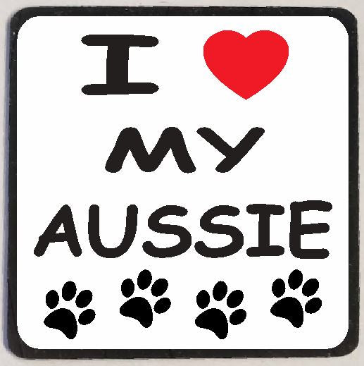 M138 I Love My Aussie - Iris Fashion Jewelry