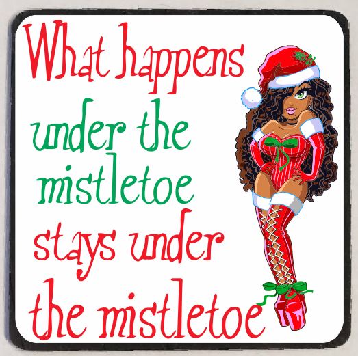 M166 Under The Mistletoe Magnet - Iris Fashion Jewelry
