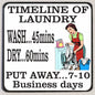 M74 Timeline Of Laundry - Iris Fashion Jewelry