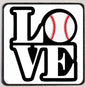 M97 Love Baseball - Iris Fashion Jewelry