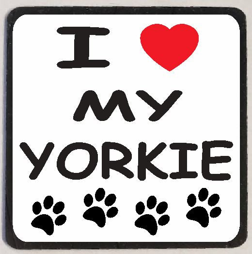 M130 I Love My Yorkie - Iris Fashion Jewelry