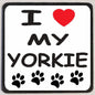 M130 I Love My Yorkie - Iris Fashion Jewelry