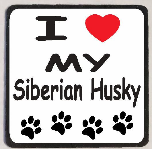 M149 I Love My Siberian Husky - Iris Fashion Jewelry