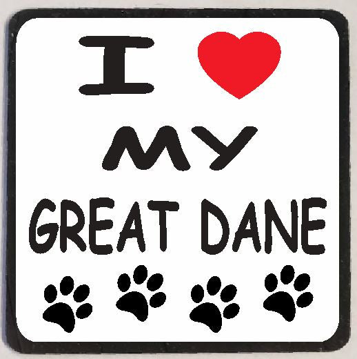 M146 I Love My Great Dane - Iris Fashion Jewelry
