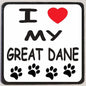 M146 I Love My Great Dane - Iris Fashion Jewelry