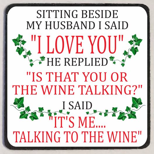 M154 Me Talking To The Wine - Iris Fashion Jewelry