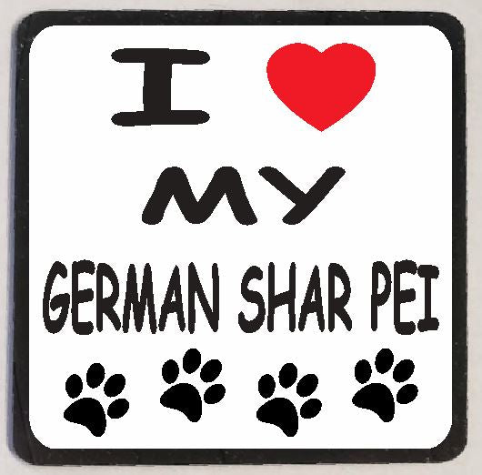 M139 I Love My German Shar Pei - Iris Fashion Jewelry