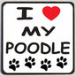M133 I Love My Poodle - Iris Fashion Jewelry