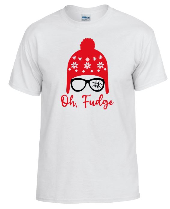 TS57 Oh Fudge White T-Shirt