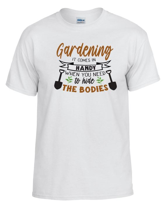 TS33 Hide The Bodies White T-Shirt