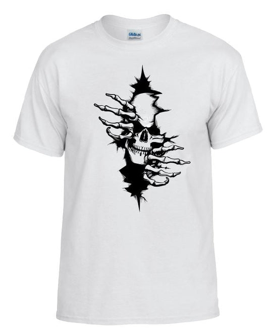 TS21 Skeleton White T-Shirt