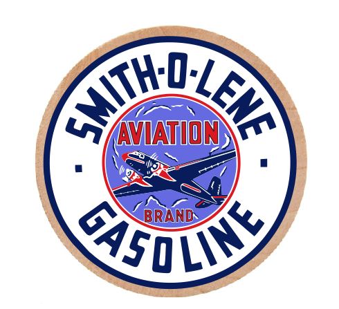 Smith O Lene Gasoline Wooden Nickel 1.5" Collectible WN09