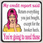 M160 Hooker Heels Funny Magnet - Iris Fashion Jewelry