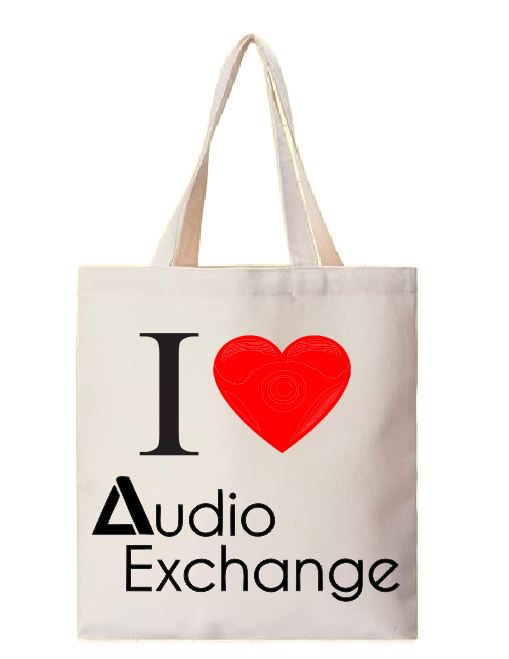 Canvas Tote Bag Book Bag Audio Exchange #1