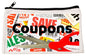 ZB07 Coupon Storage Canvas Zipper Bag